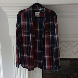 B) Goodfellow & Co Multicolor Plaid Shirt